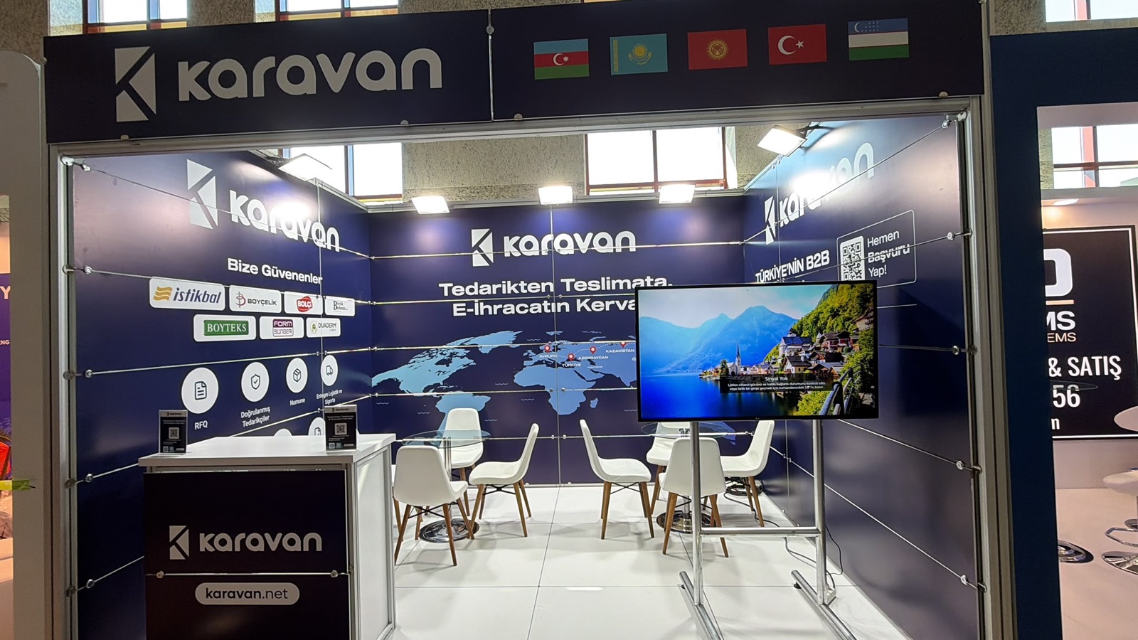 Karavan — IGEXX 2026 İstanbul, gerçek maksima stand uygulaması